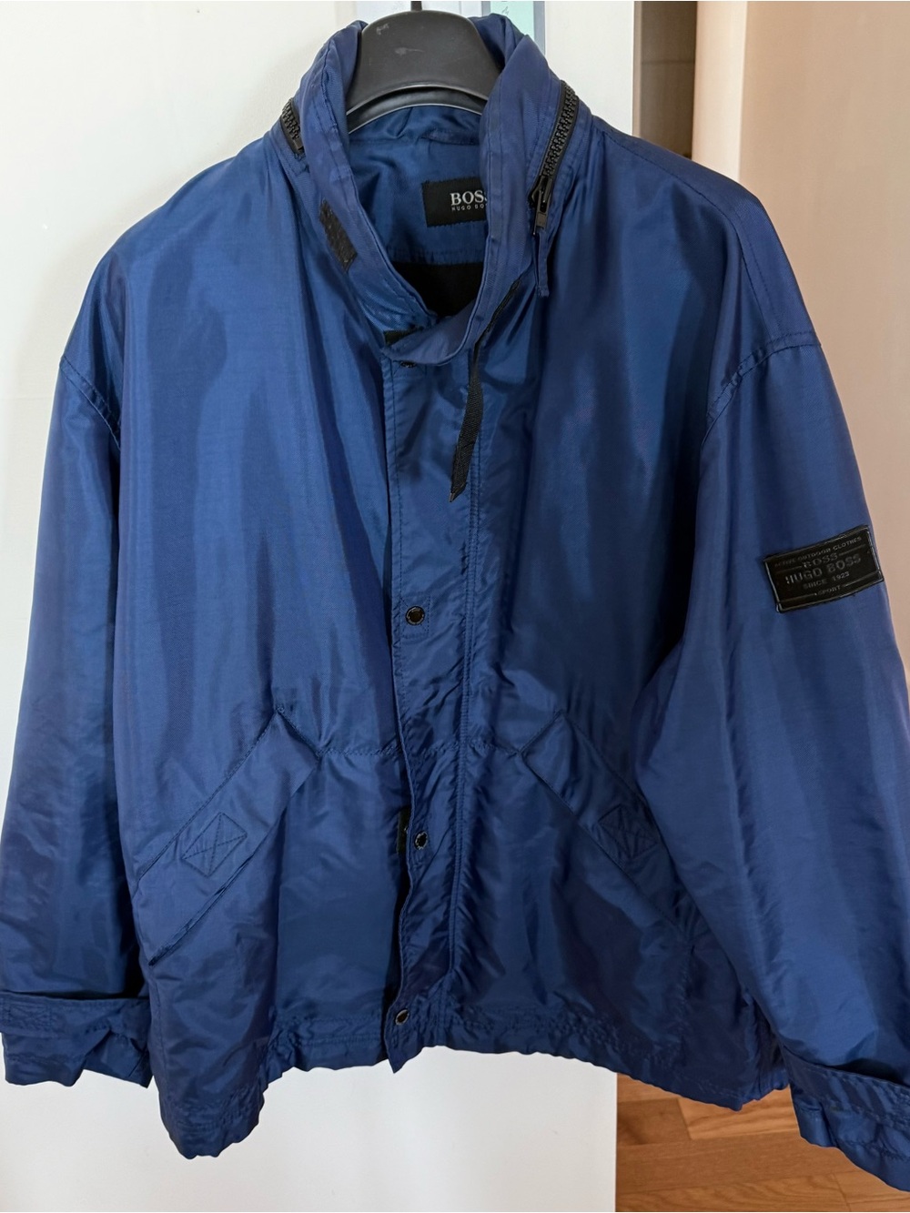 Hugo Boss Deep Blue Men's Windbreaker Jacket